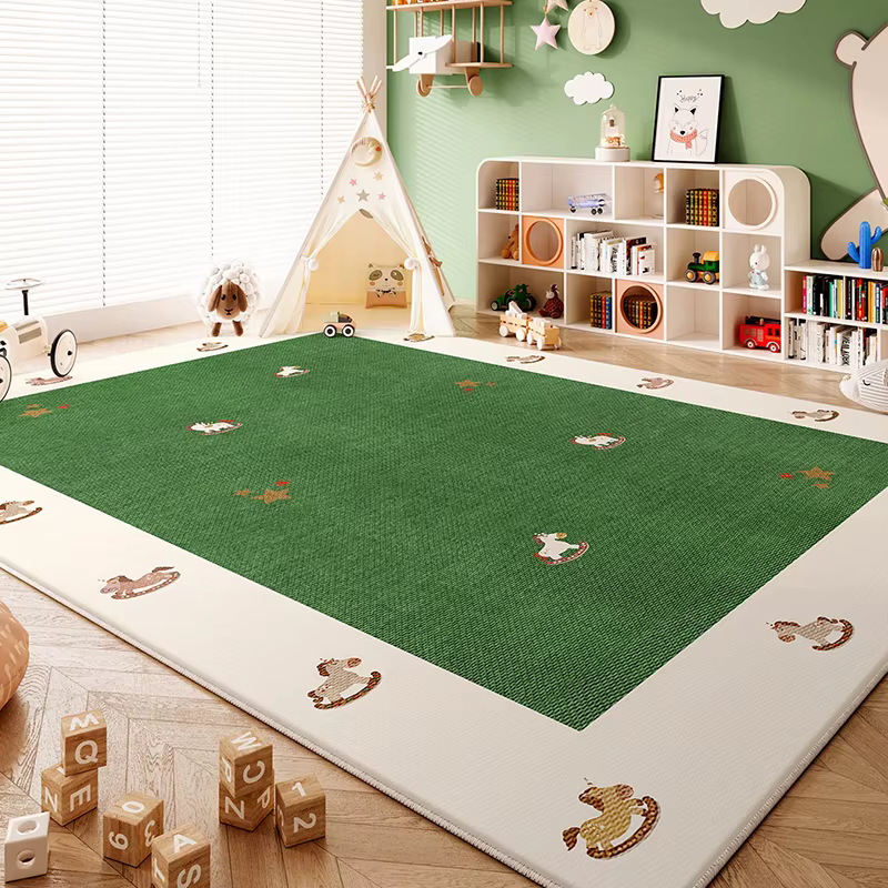 Tapis de salon antidérapant imperméable résistant à l'usure