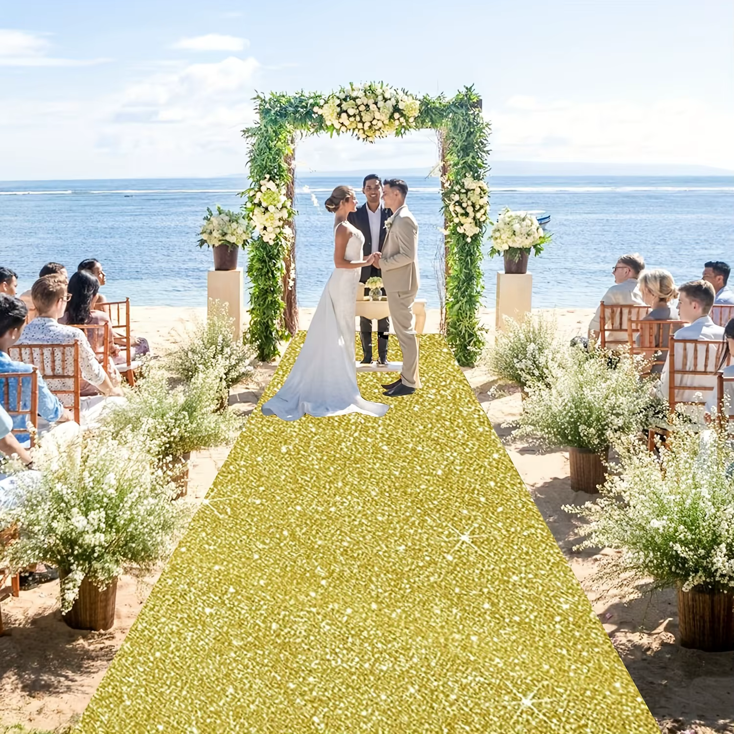 Super beaux tapis à paillettes peuvent être utilisés pour une variété d'occasions