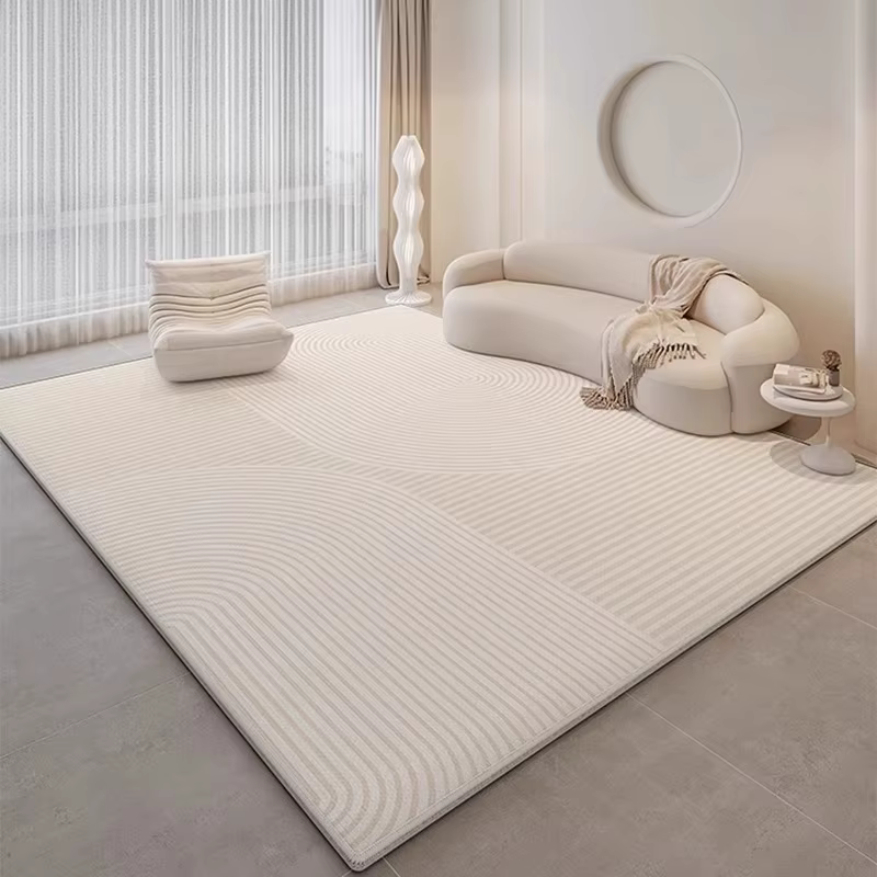VIAKAMA – tapis Simple de Style crémeux pour salon