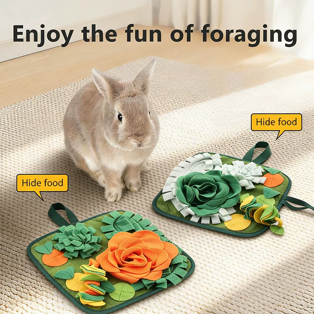 Tapis de nez reniflard pour lapins et petits animaux