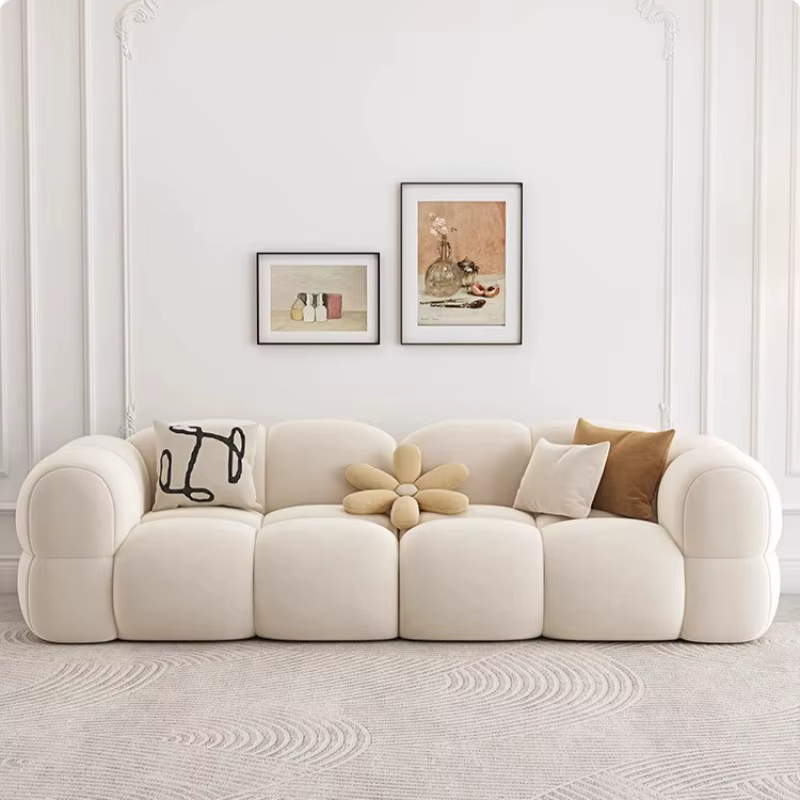 Coussin appartement salon canapés cinéma paresseux luxe élégant canapé relaxant classique Divani Da Soggiorno meubles de maison