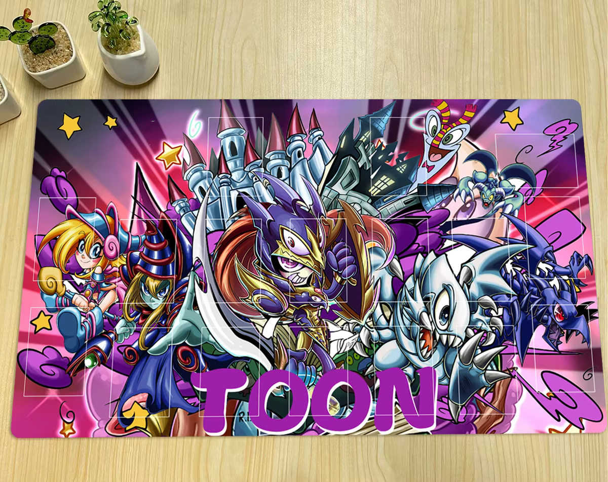 YuGiOh Toon Monster TCG tapis magicien foncé fille