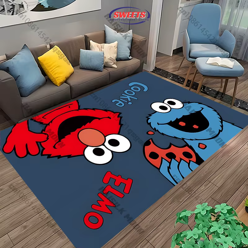 Tapis sur le thème s-sésame s-street