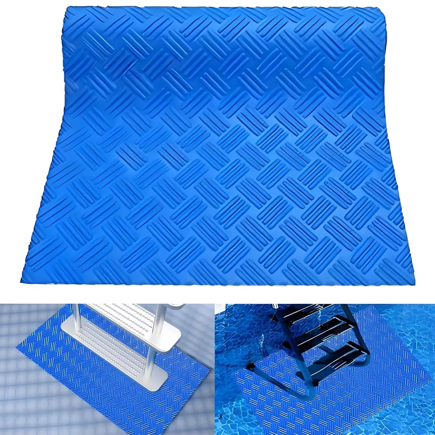 Tapis de marche pour piscine avec texture antidérapante