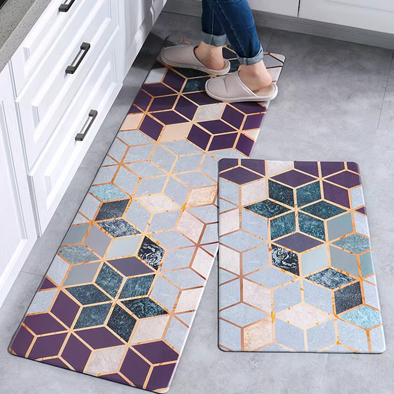 Tapis de cuisine imperméable et résistant à l'huile