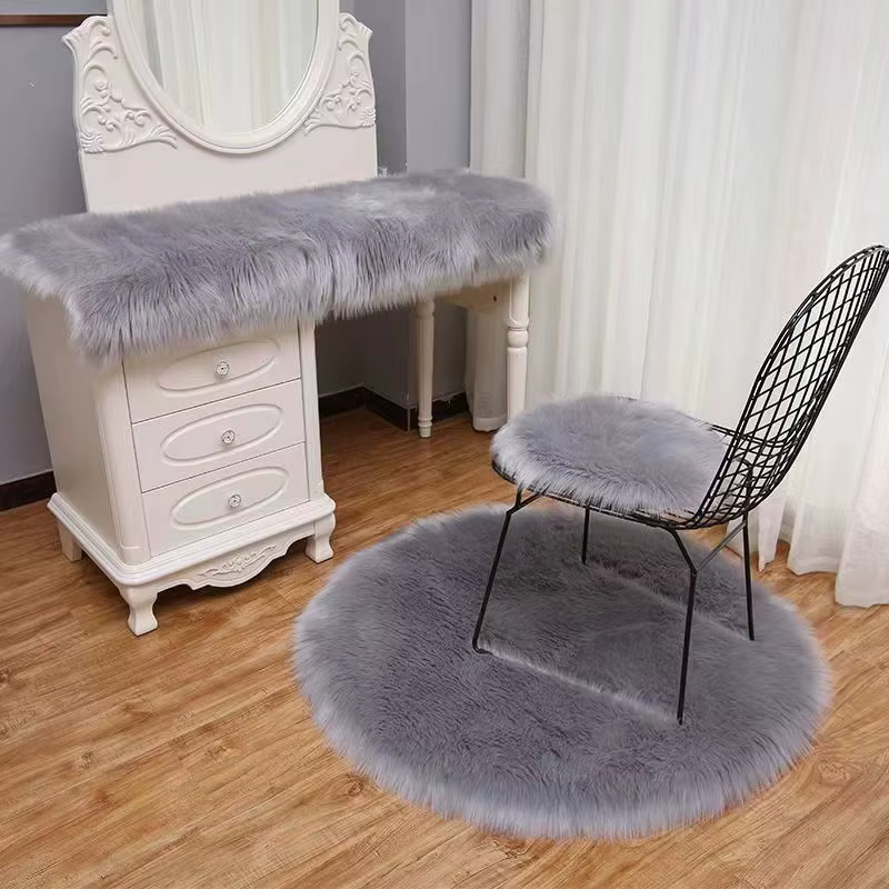 Tapis circulaire pour salon