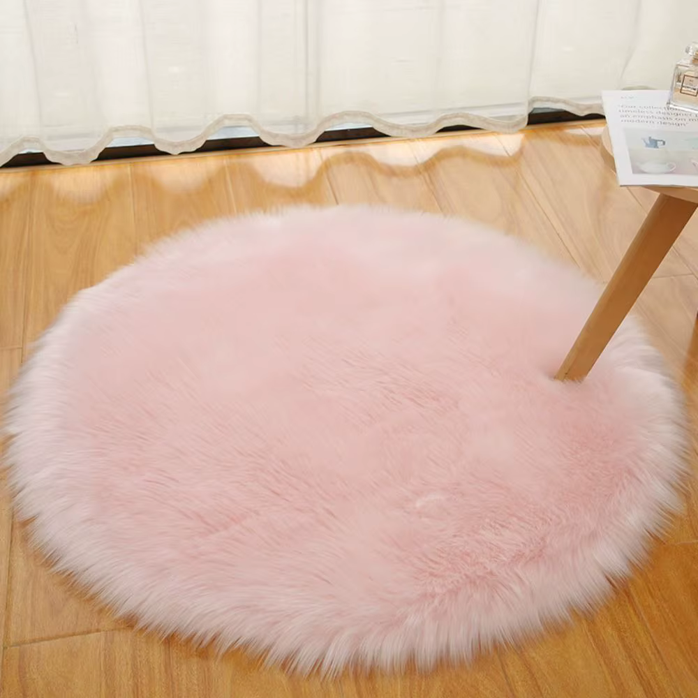 Tapis rond doux 30/50/70 cm