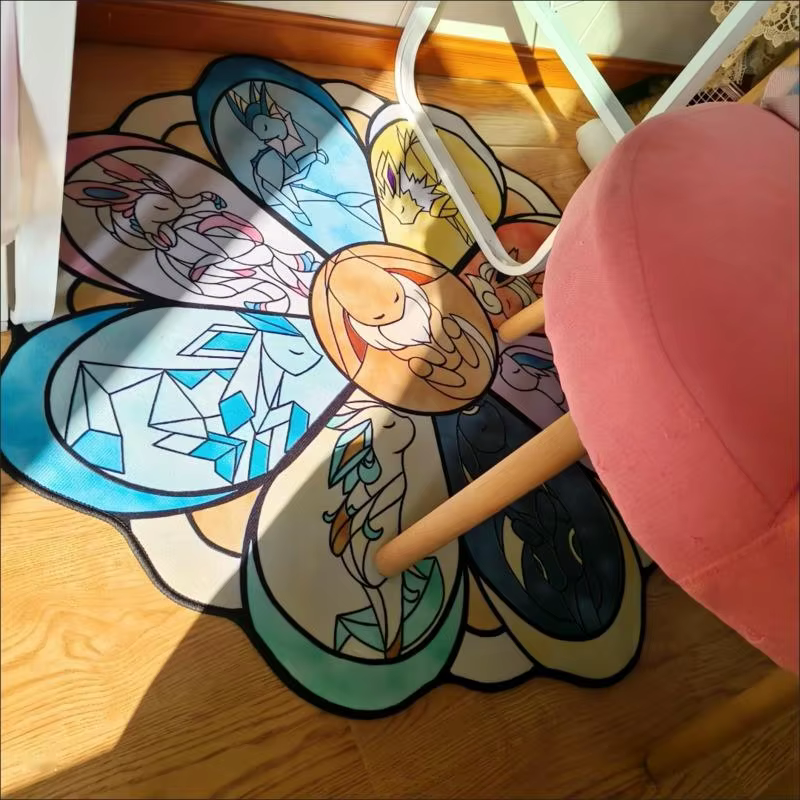 Tapis de dessin animé Pokemon Anime
