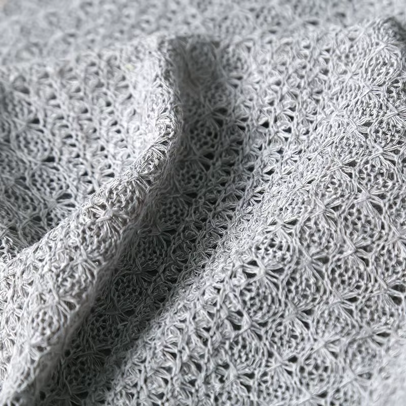 Tissu en maille au Crochet ajouré