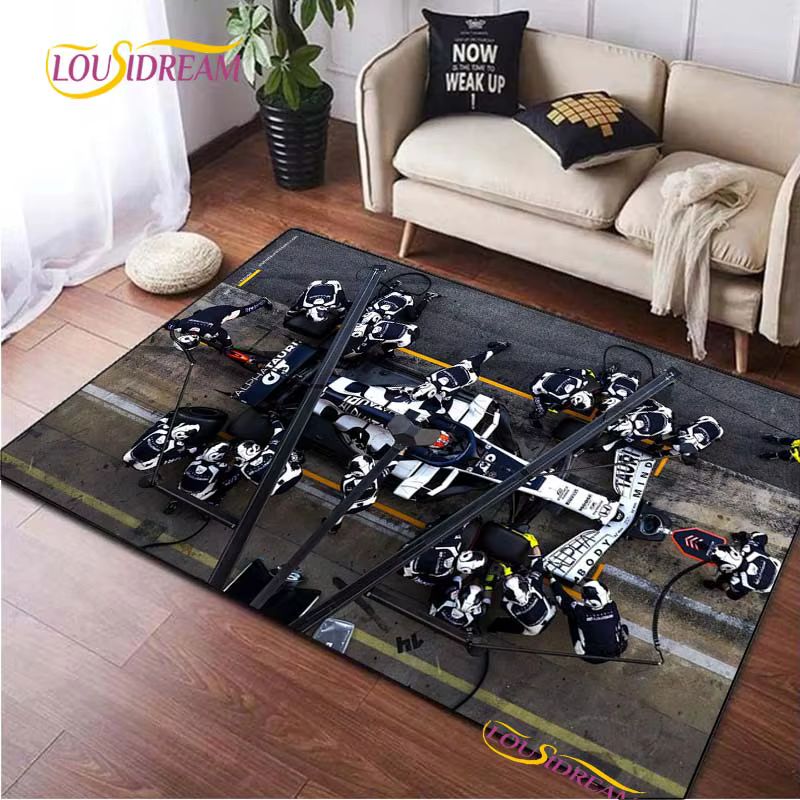 Tapis pour passionnés de voitures de course