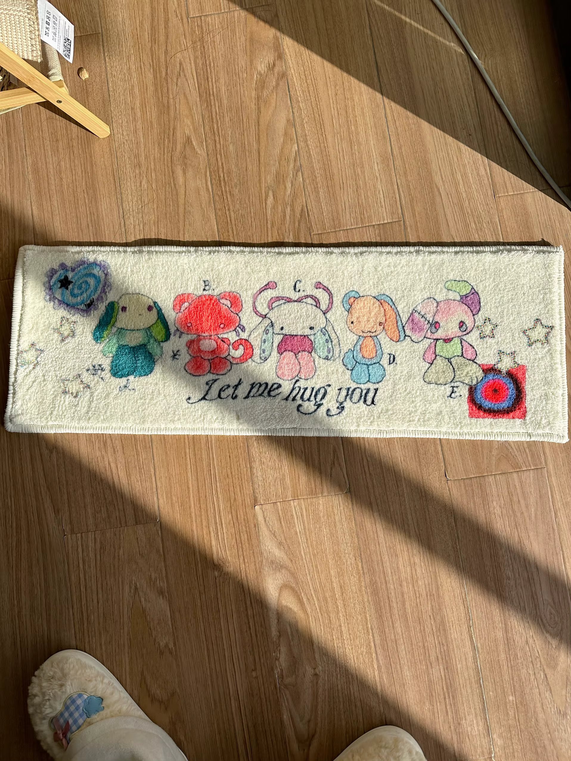 VIKAMA Tapis de dessin animé mignon