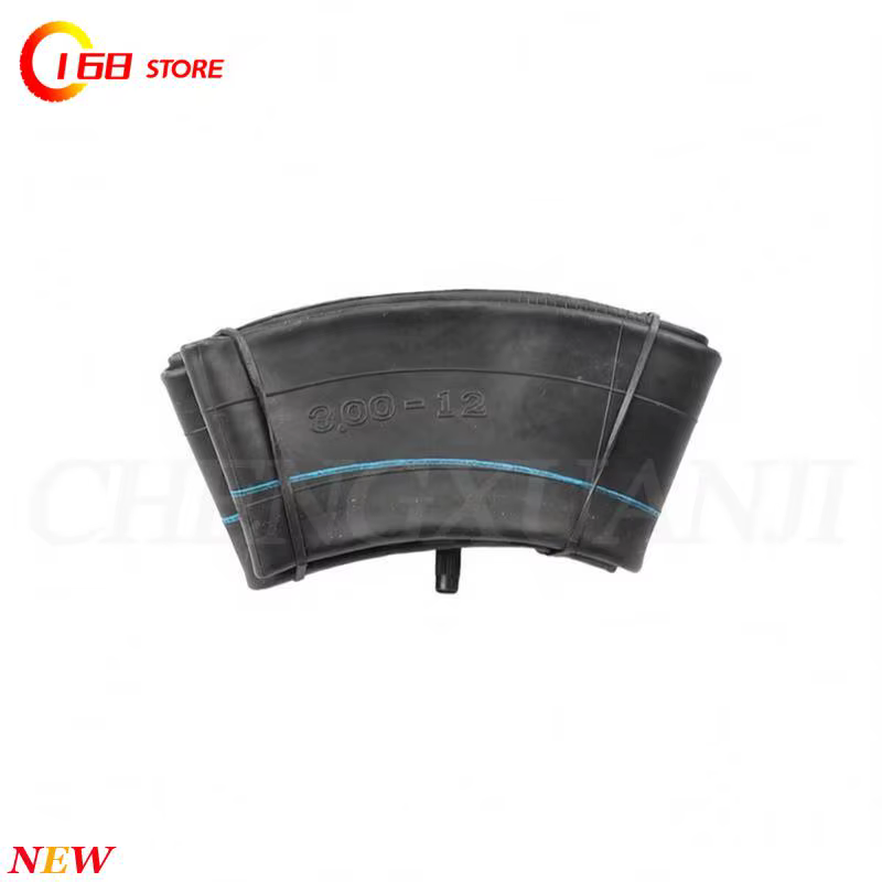 Chambre à air 3.00-12 12 pouces 300-12 pour moto, moto tout-terrain, accessoires moto, chambre à air pour pneu arrière