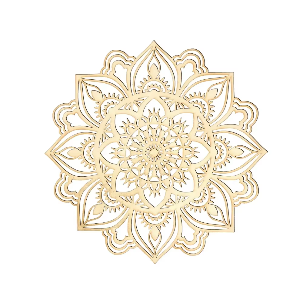 Décoration marocaine d'art mural en métal pour améliorer votre salon avec un design indien et mandala