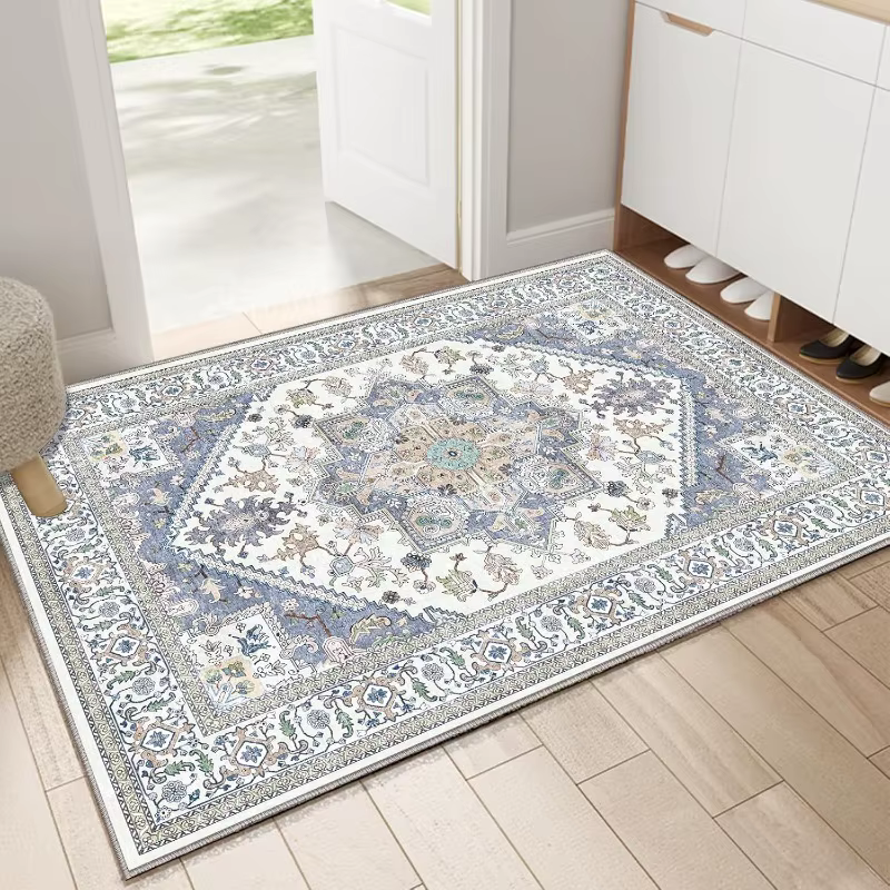 Tapis de porte à motif géométrique persan Boho
