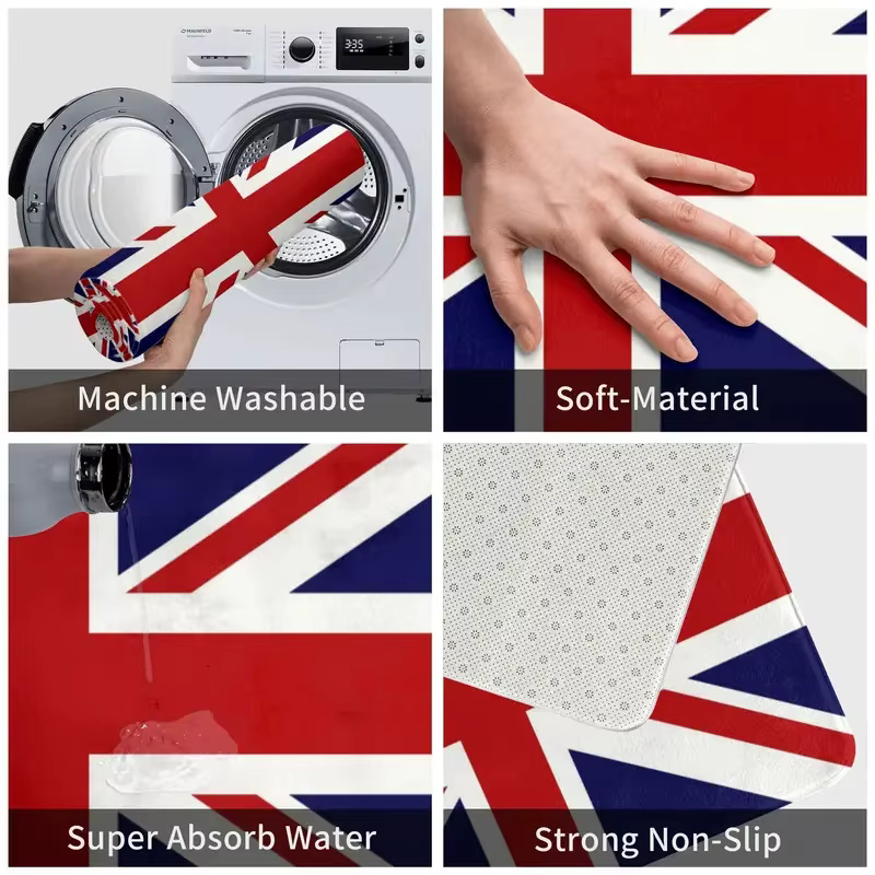 VIKAMA Union Jack Doormat