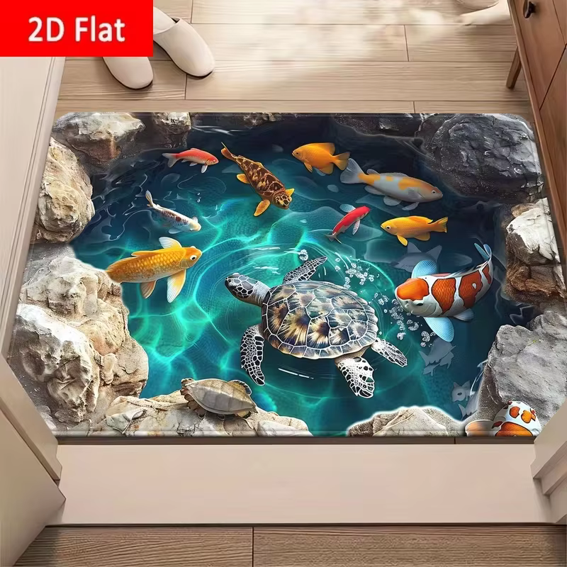 Tapis de sol décoratif pour la maison
