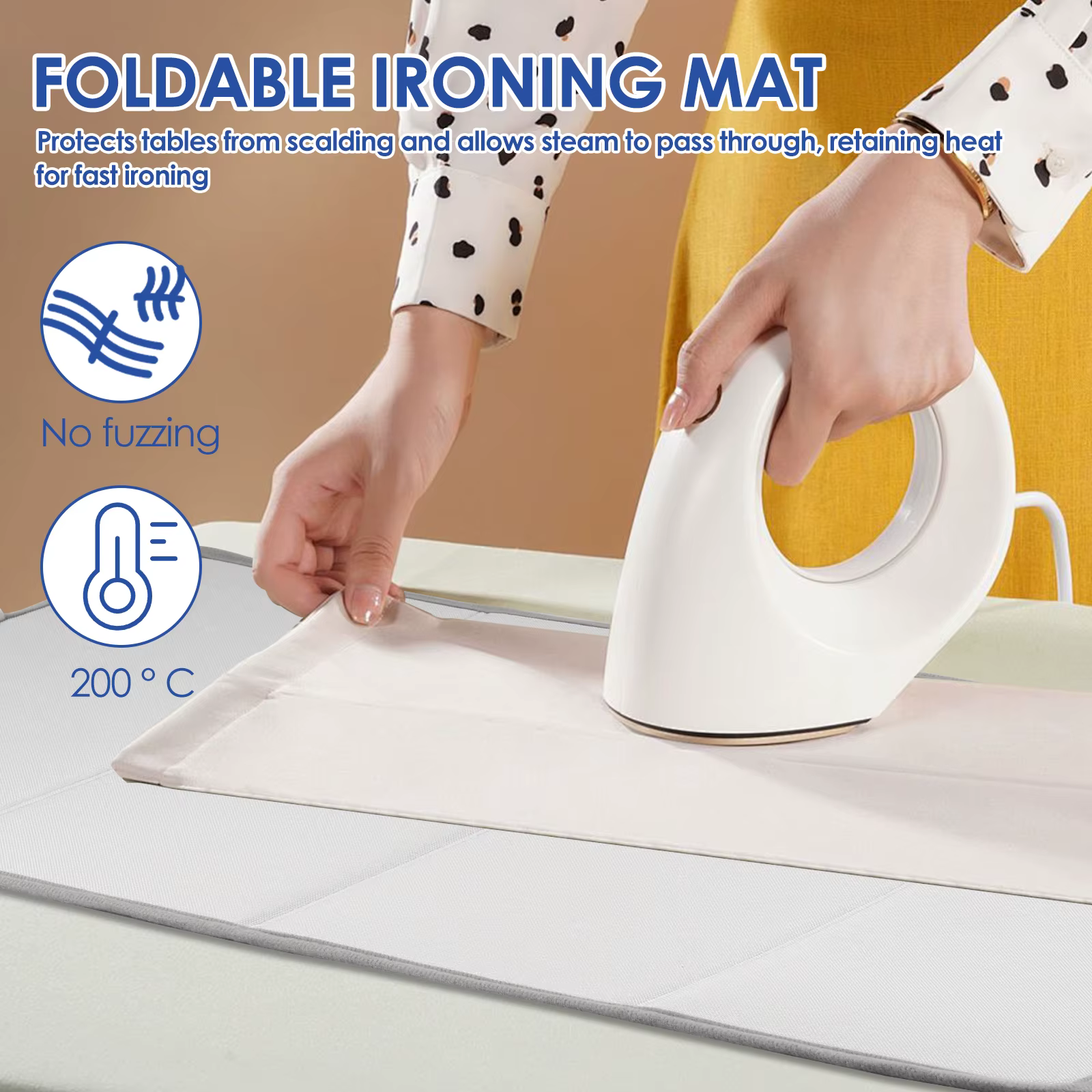 Couverture de repassage tapis
