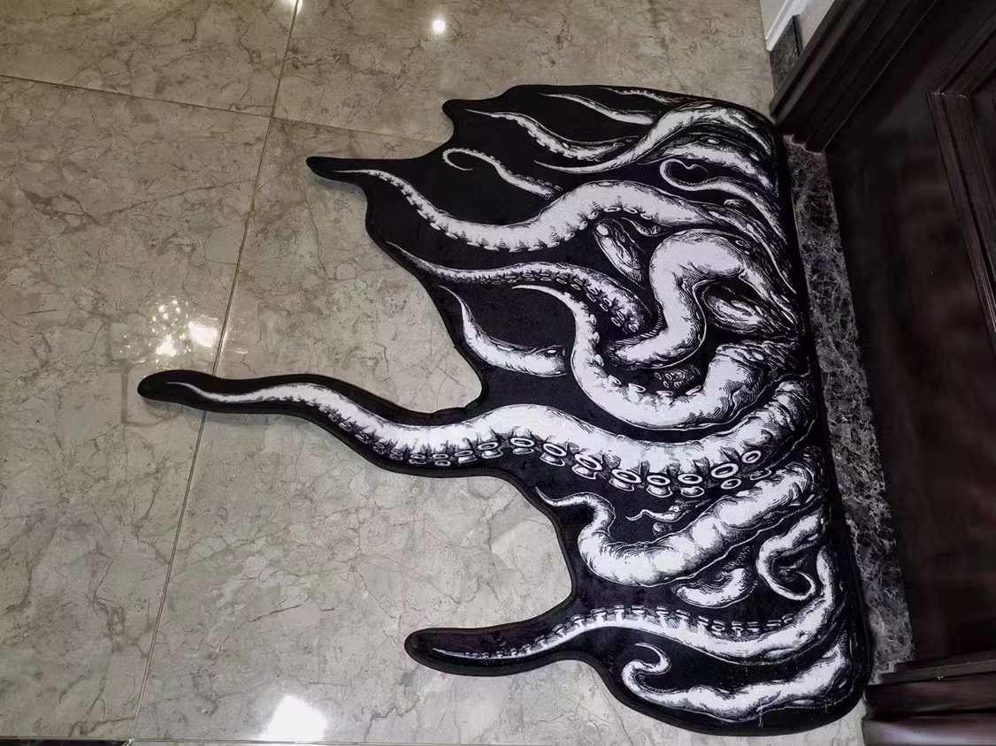 Paillassons d'entrée gothiques Octopus Tentacles