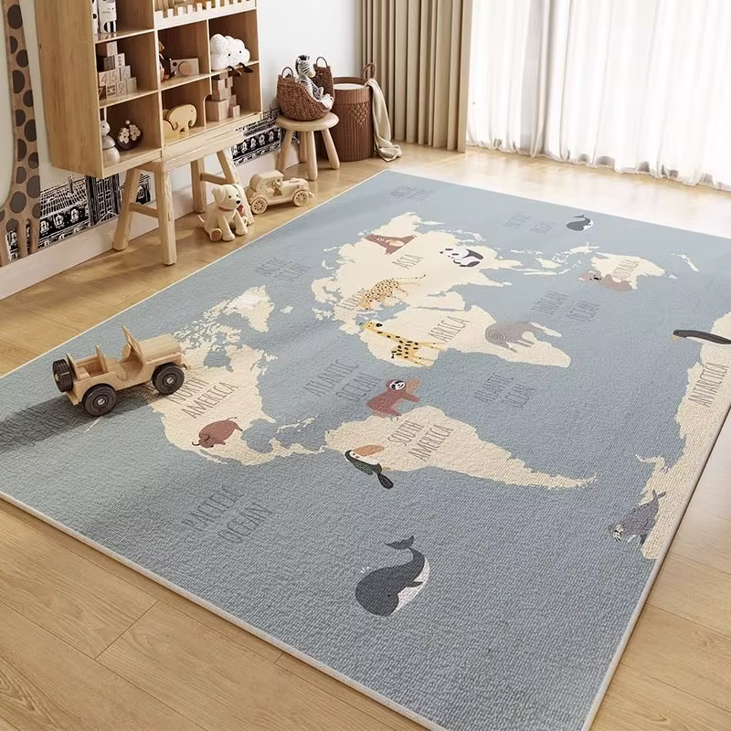 VIKAMA rystal Pile tapis chambre
