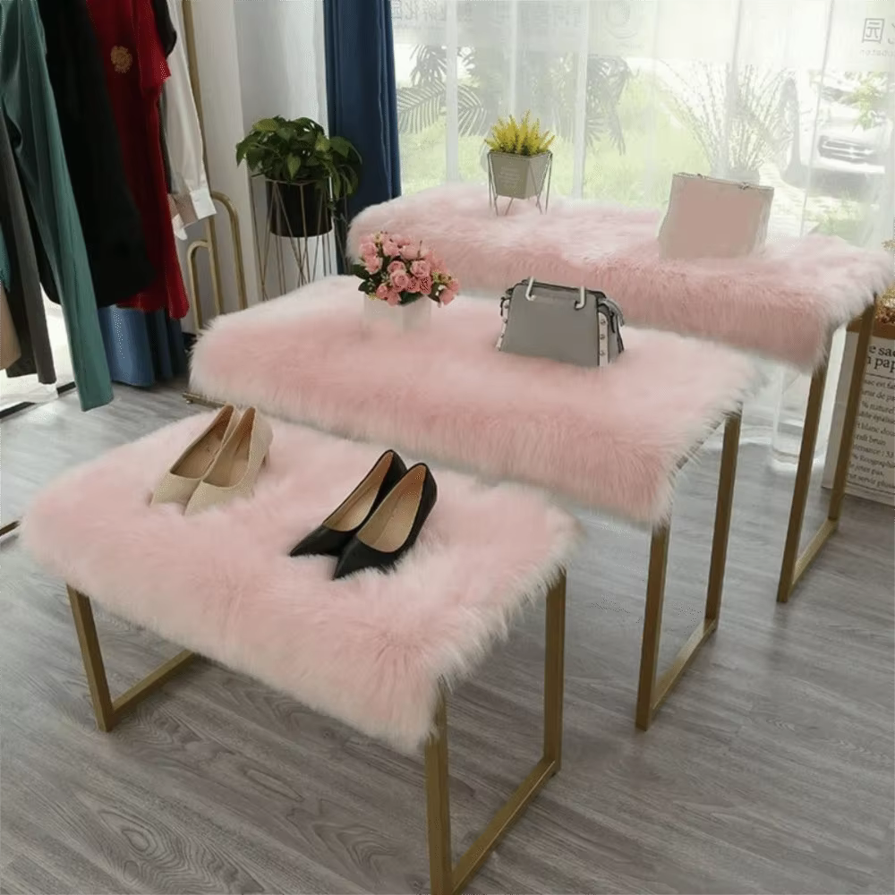 Tapis décoratif doux et moelleux
