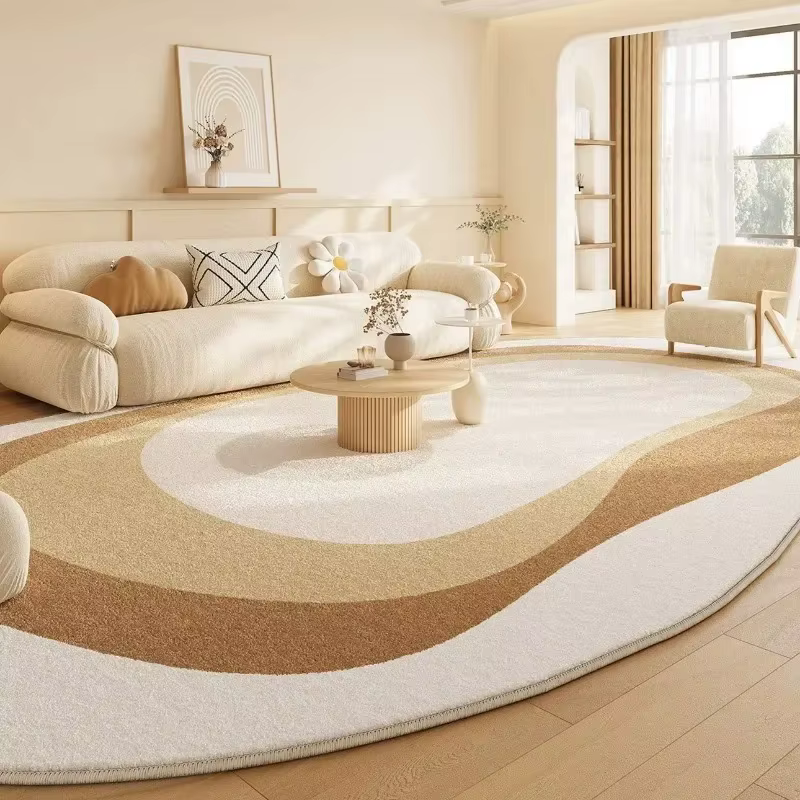 Tapis de sol doux et moelleux pour salon