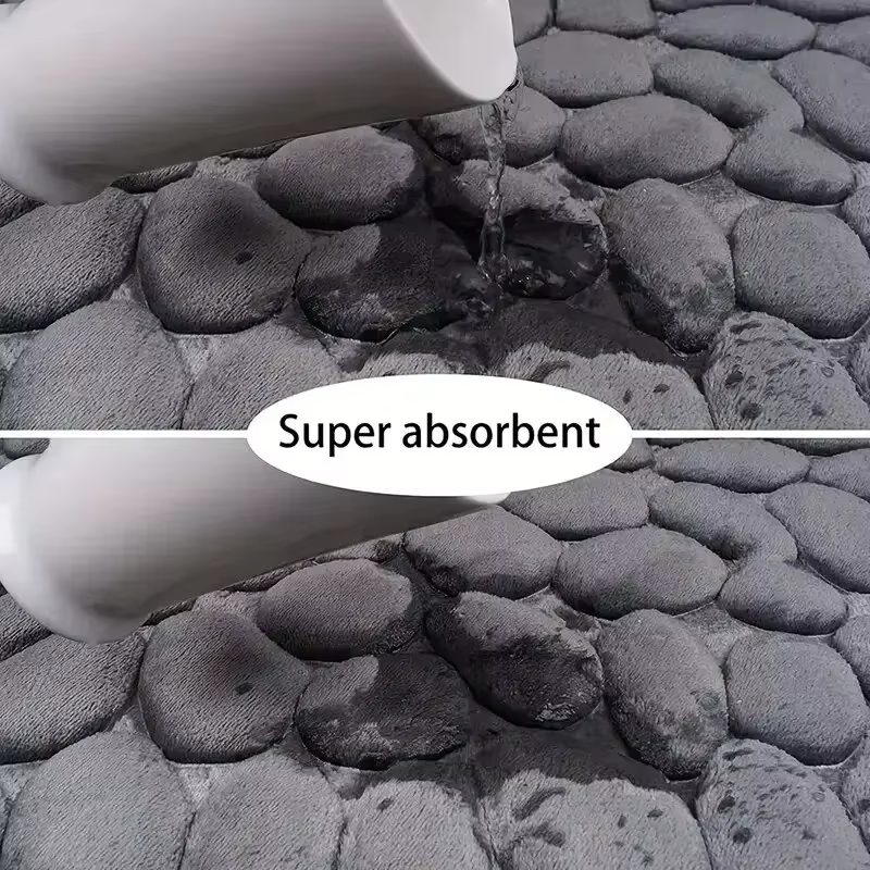 Tapis en fibre gaufrée 1 pièce