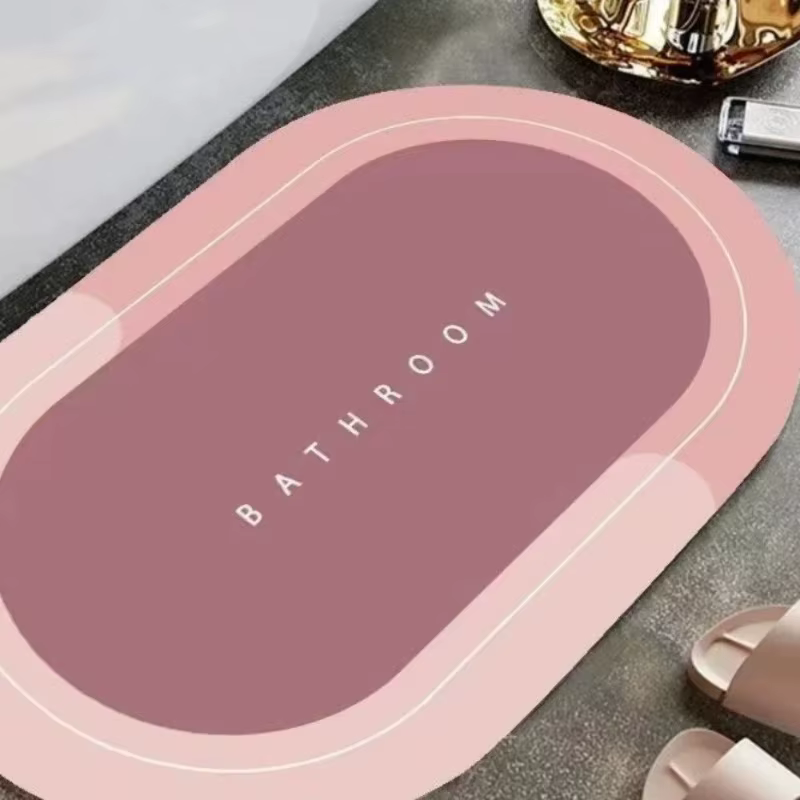 Tapis de bain absorbant pour salle de bain