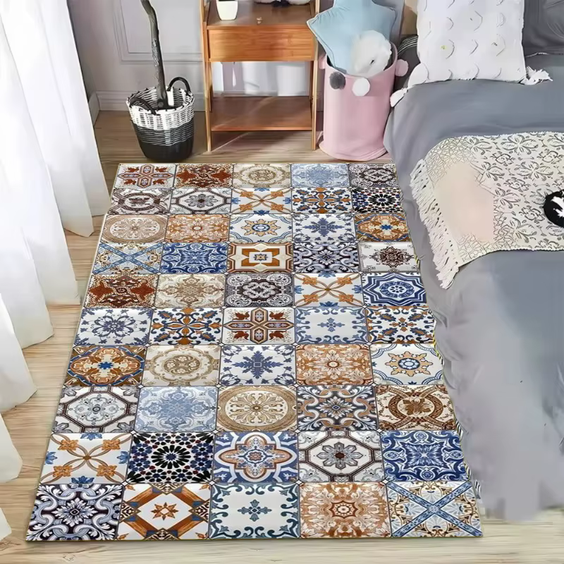 Tapis de cuisine antidérapants en vinyle
