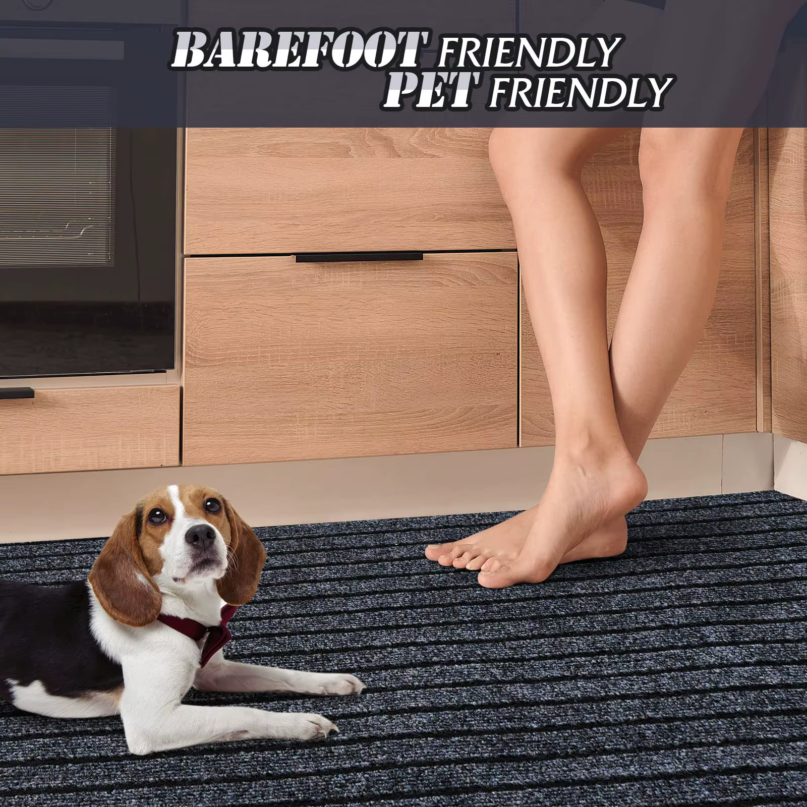 Tapis de couloir antidérapant pour cuisine