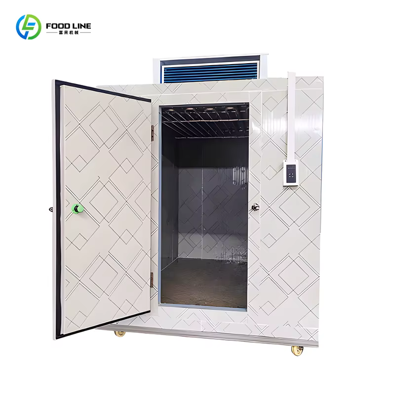 Chambre froide mobile compacte, chambre froide de stockage, chambre froide personnalisable