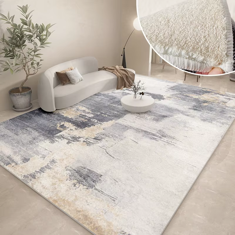 Tapis en peluche de grande surface