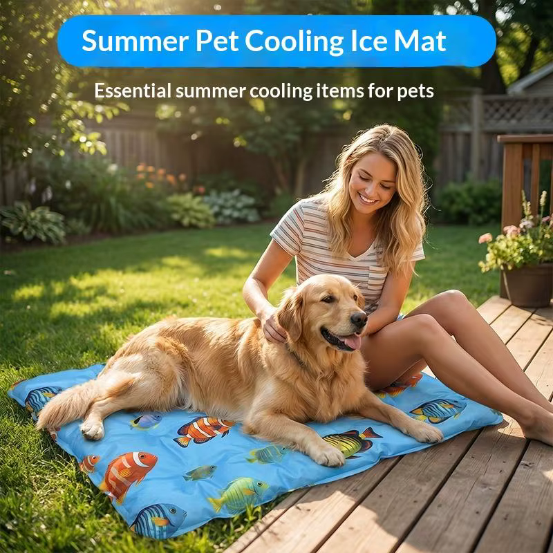 Tapis rafraîchissant pour animaux de compagnie