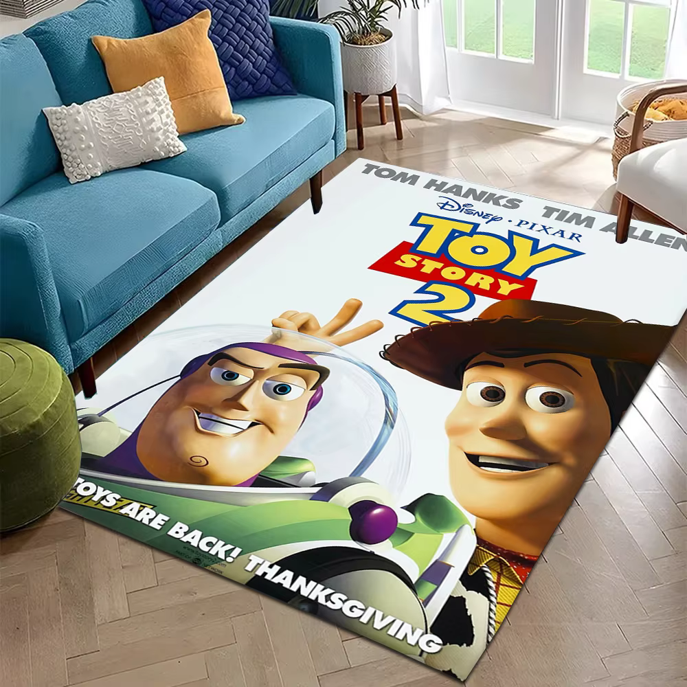 Tapis populaire de dessin animé T-Toy S-Story 3 pour chambre à coucher