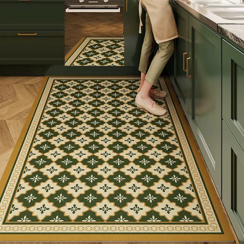 Tapis de cuisine en PVC imperméable