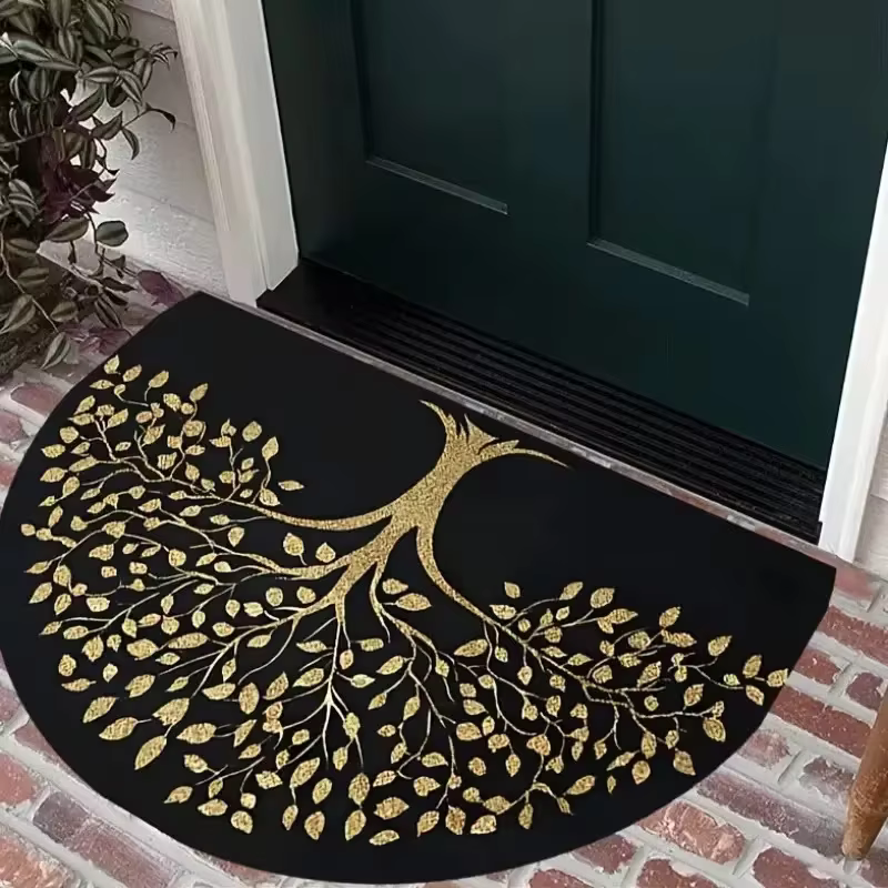 Tapis demi-rond Arbre de Vie