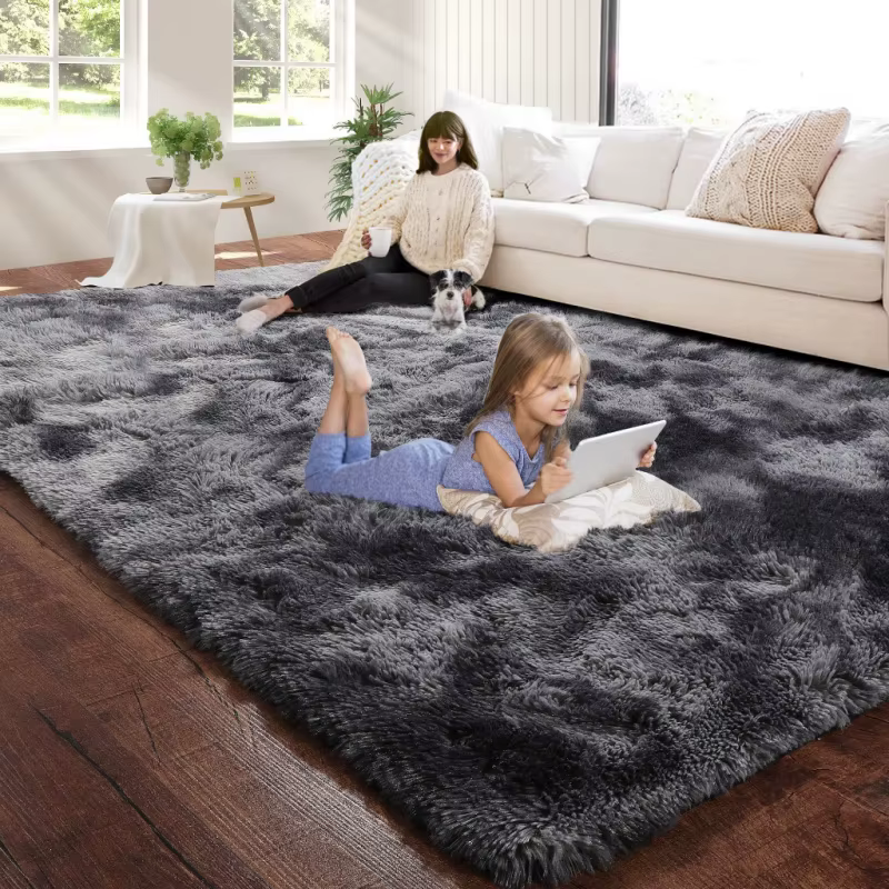Tapis en velours long de luxe VIKAMA
