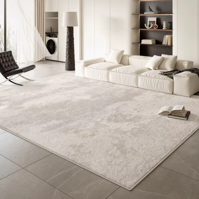 Tapis de Style crème pour salon