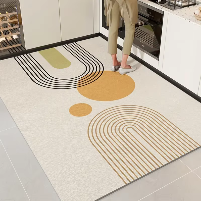 Tapis de cuisine en Pvc imperméable à l'huile
