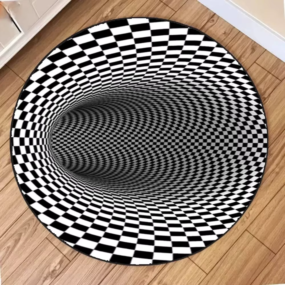 Tapis 3D à trous d'océan profond