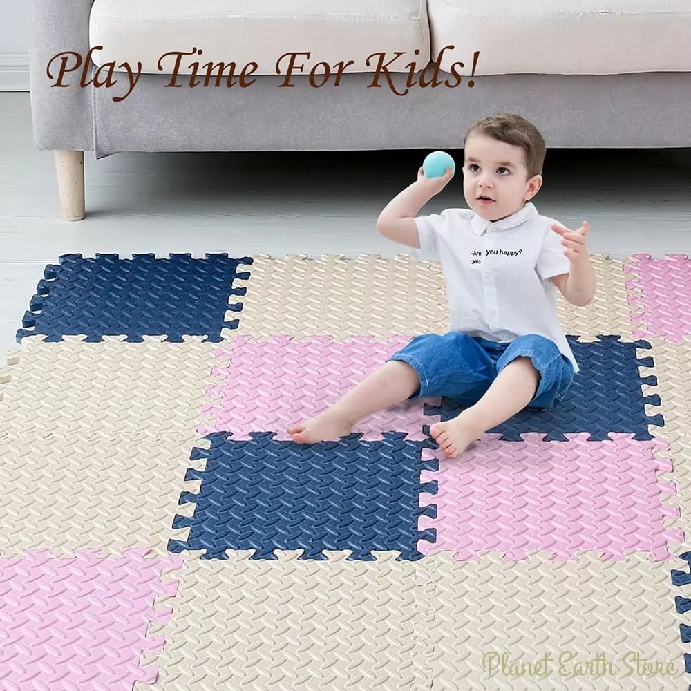 Tapis de jeu en mousse pour bébé