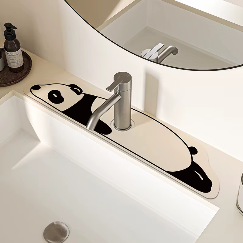 Tapis absorbant l'eau pour robinet de cuisine VIKAMA