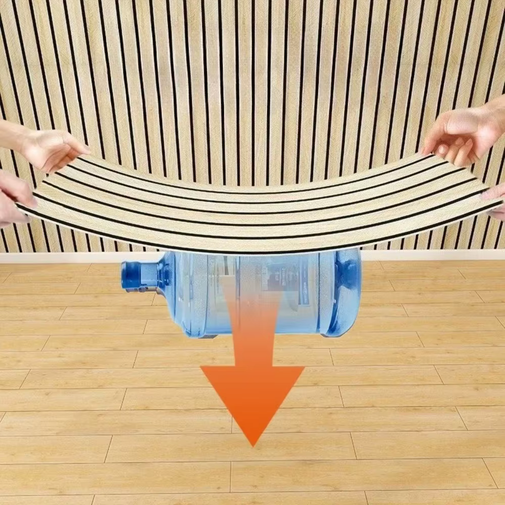 Panneaux muraux 3D imitation bois