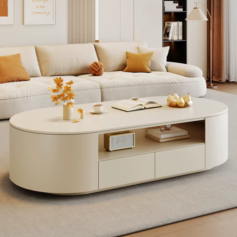 Table basse De Style crème