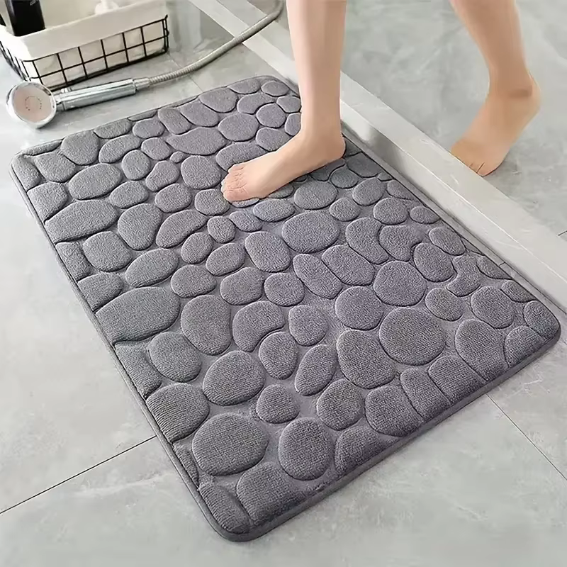 Tapis de Bain en Relief 3D Antidérapant