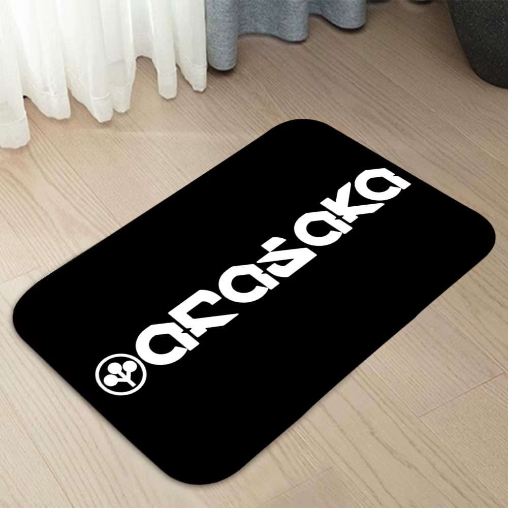 Arasaka Corporation logo paillassons maison tapis porte d'entrée