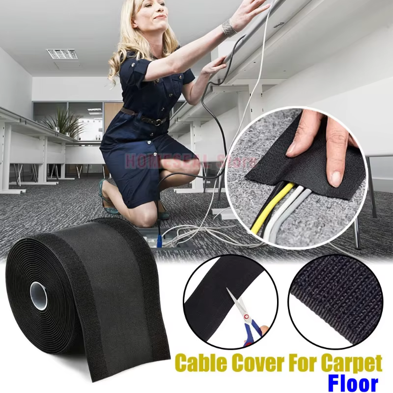 Manchon de câble de tapis pour la maison et le bureau