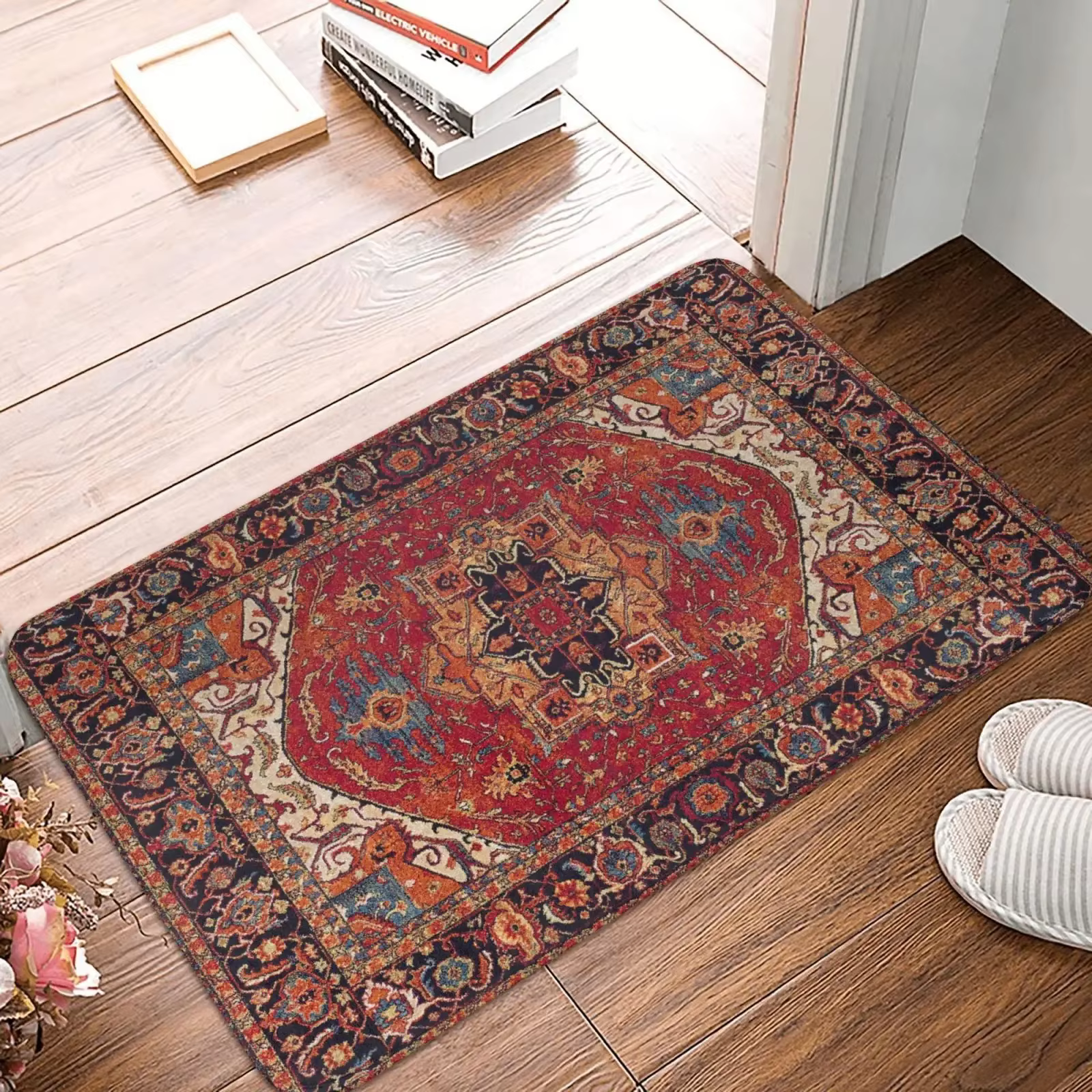 VIKAMA tapis ethnique marocain salle de bain cuisine