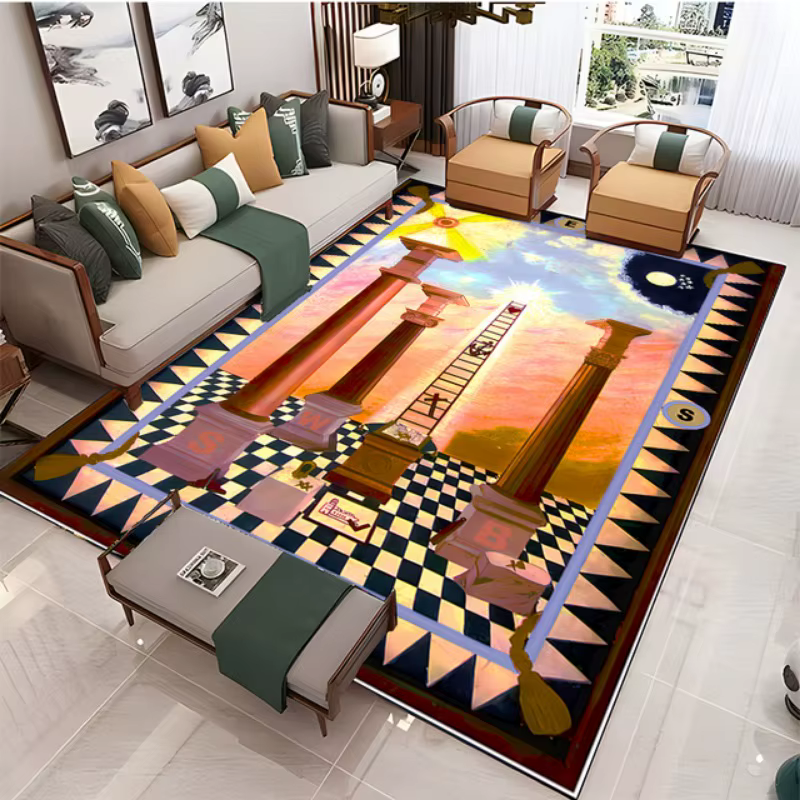 Maçonnerie tapis modernes maison capitale communauté zone franc-maçon