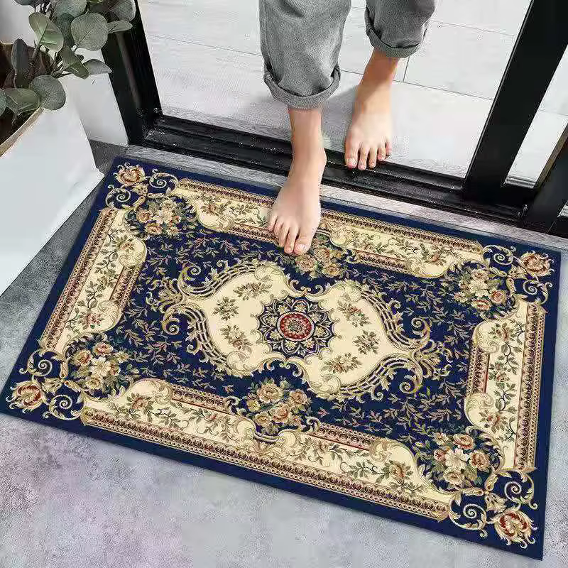 Tapis à motif Floral Mandala Rose bohémien