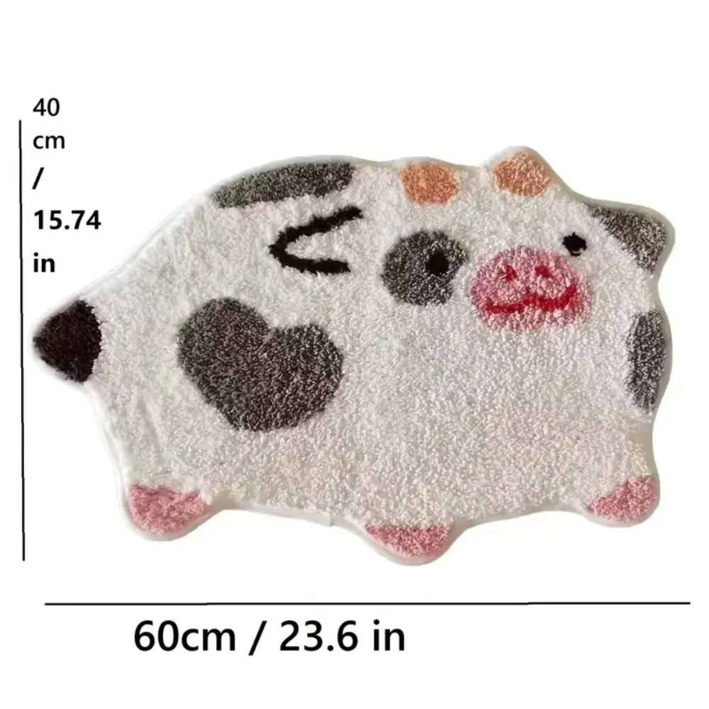 VIKAMA – tapis à motif Alien de vache mignon